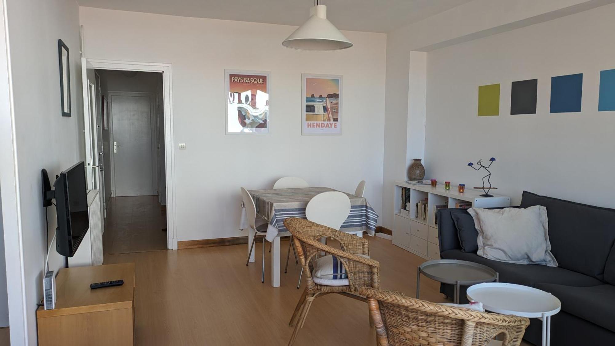 Appartement 3 Pieces Au Coeur D'Hendaye Plage Exterior foto